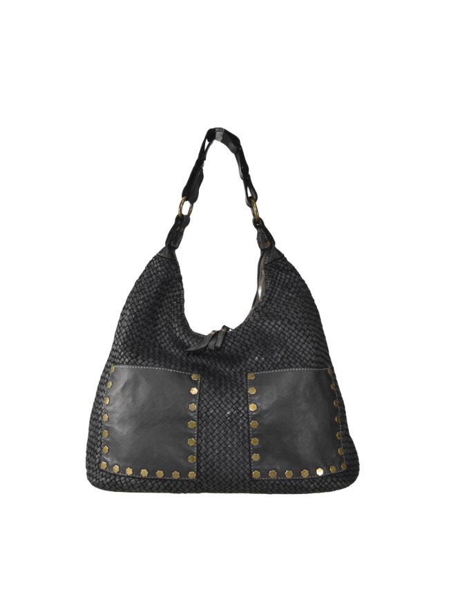 Borsa  da spalla in pelle effetto...