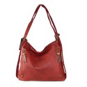 Convertible shoulder bag in backpack - PB593