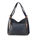 Convertible shoulder bag in backpack - PB593