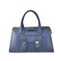 Leather handbag with shoulder strap - CO55861