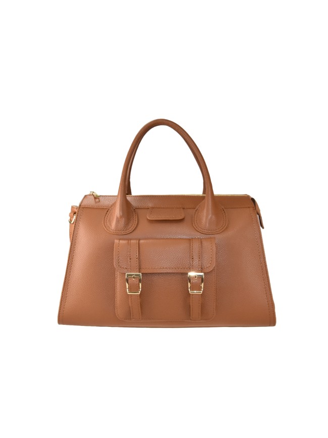 Borsa a mano  in pelle con tracolla - CO55861