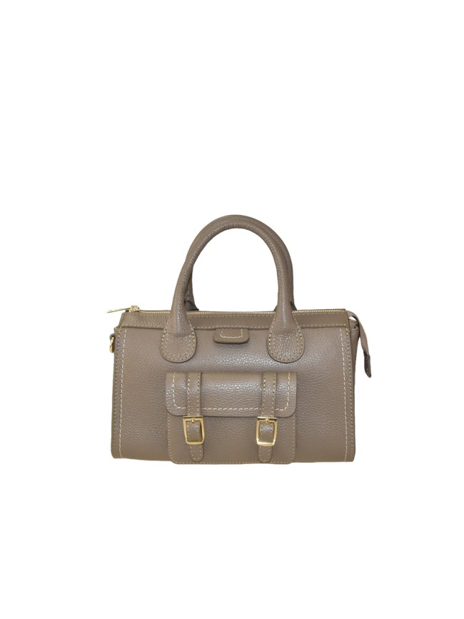 Borsa a mano  in pelle con tracolla - CH42846
