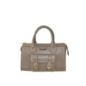 Leather handbag with shoulder strap - CH42846