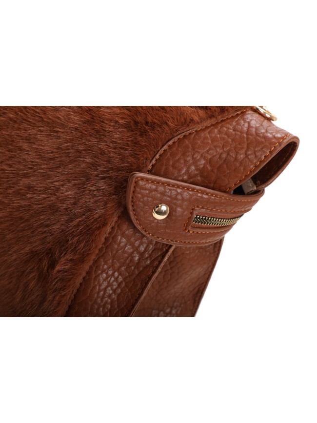 Woman synthetic leather bag - PF657