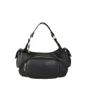 Woman leather shoulder bag - MU39843