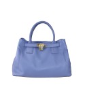Leather bag with shoulder strap - HY42846