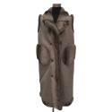 Gilet in ecopelliccia double face - GE246