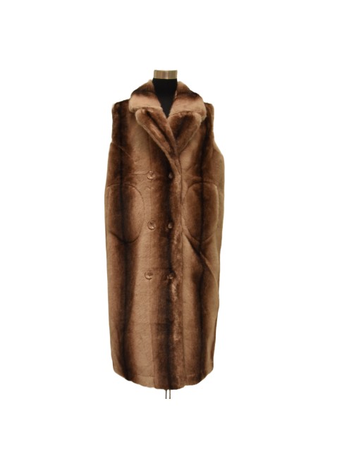 Gilet in ecopelliccia...