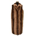 Synthetic fur doubleface gilet - GE246