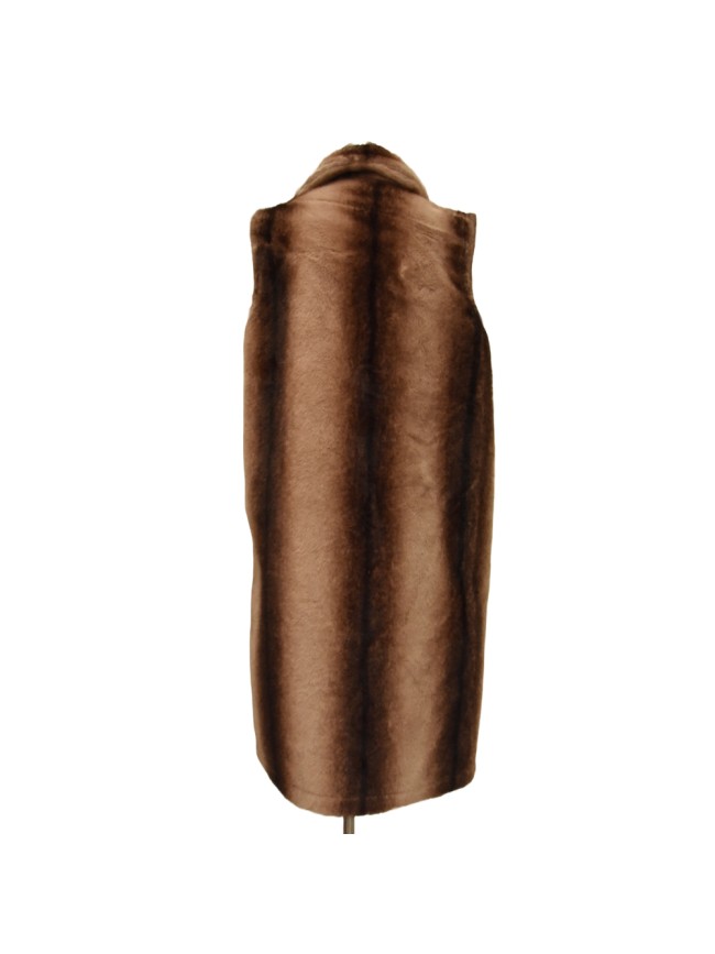 Synthetic fur doubleface gilet - GE246