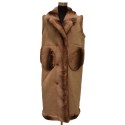 Gilet in ecopelliccia double face - GE246