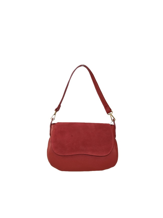 Borsa a spalla donna in pelle con...