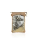 Portacellulare e pochette donna in pelle - LS17819