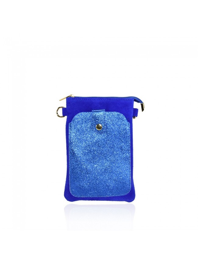 Portacellulare e pochette donna in pelle - LS17819