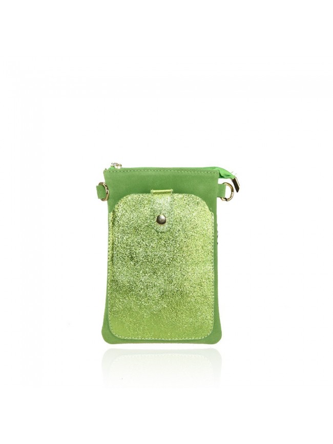 Portacellulare e pochette donna in pelle - LS17819