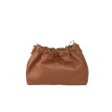 Woman leather hand bag with shoulder chain strap - CM16818