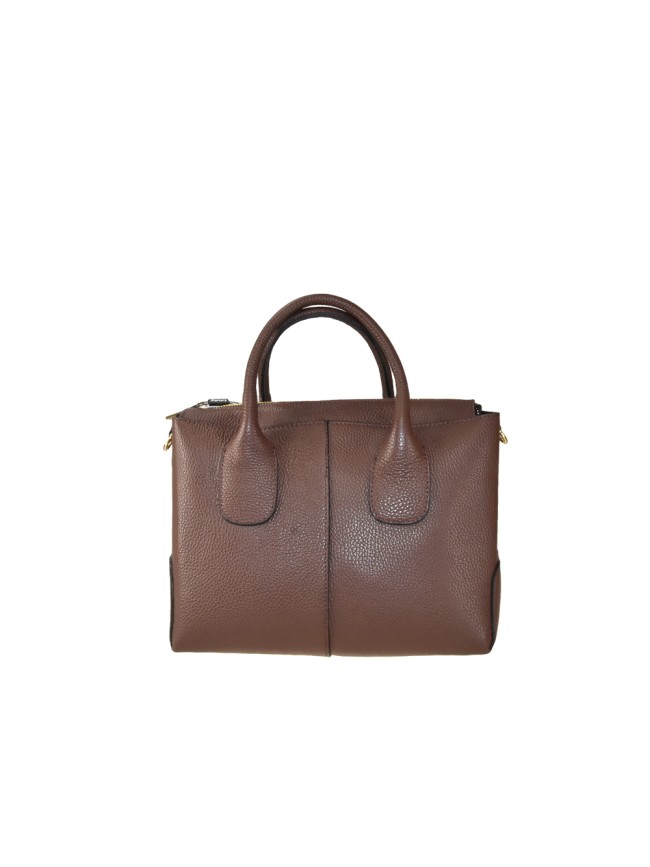 Borsa a mano  in pelle con tracolla - TD36839