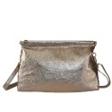 Leather handbag with shoulder strap - PP23825