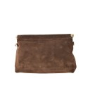 Leather handbag with shoulder strap - PP23825