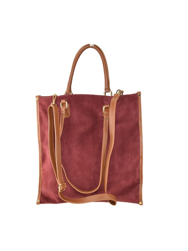 Borsa a spalla donna in pelle con...