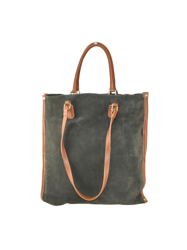 Borsa a spalla donna in pelle con...