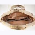 Woman synthetic leatherc fur bag - BO400