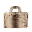 Woman synthetic leatherc fur bag - BO400