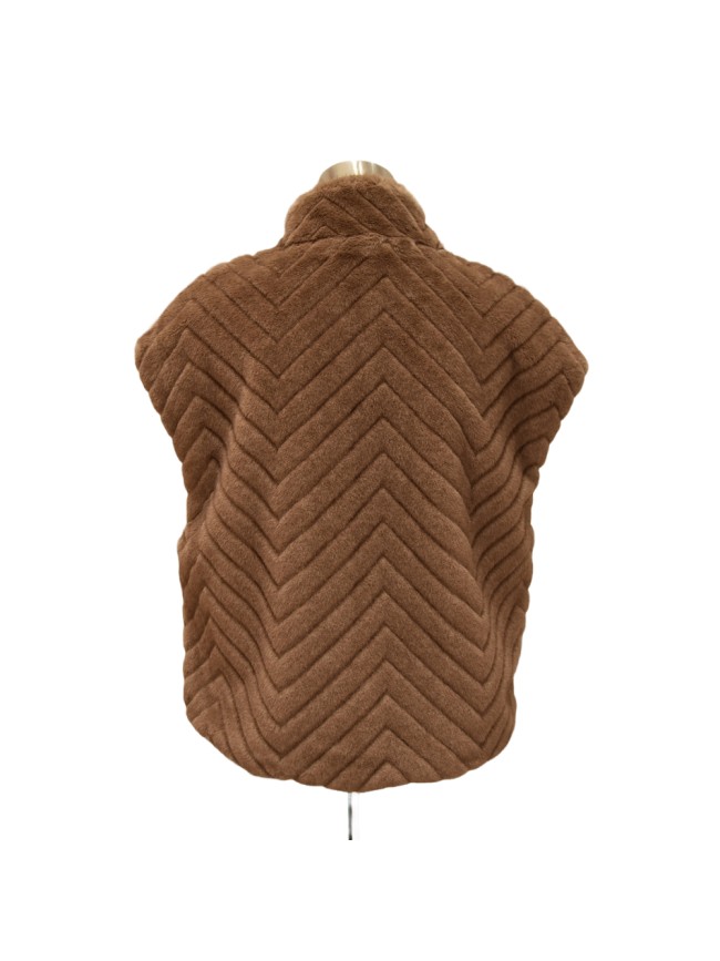 Gilet in ecopelliccia - YU0471