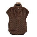 Synthetic fur gilet - YU0471