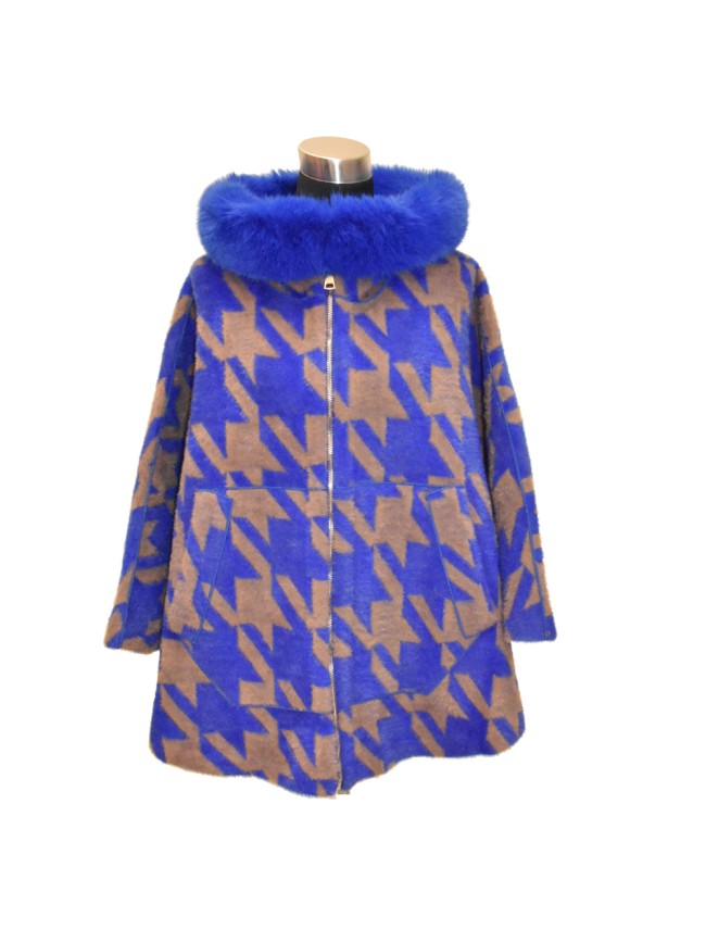 Mantella ecopelliccia doubleface - SL159 Mantella ecopelliccia doubleface - SL159