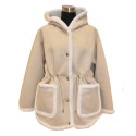 Synthetic fur doubleface jacket - GA113