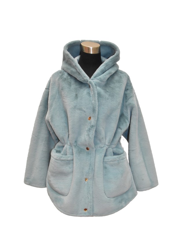 Synthetic fur doubleface jacket - GA113