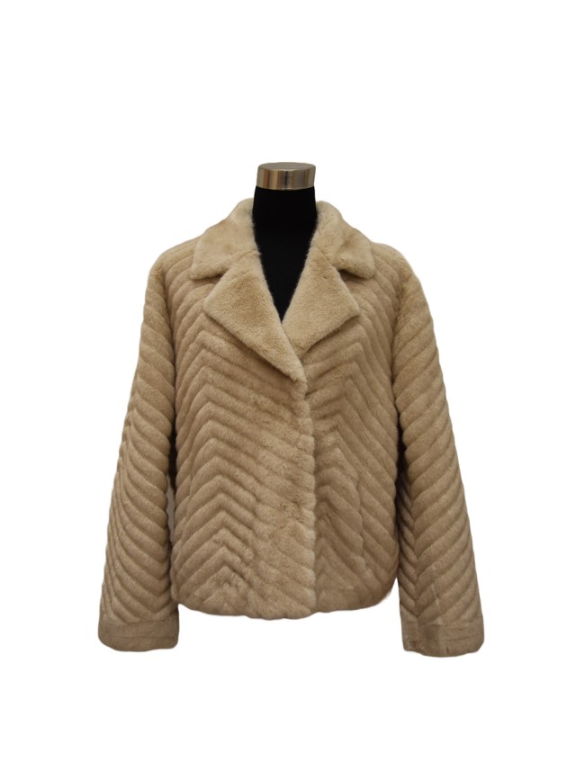Giacca in ecopelliccia - GA901