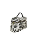 Borsa a mano  in pelle cavallino con tracolla - PB38842