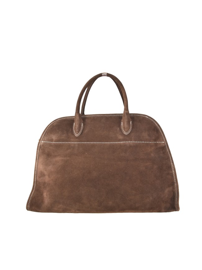 Borsa a mano  in pelle con tracolla -...