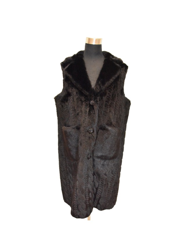 Gilet in ecopelliccia - GE910
