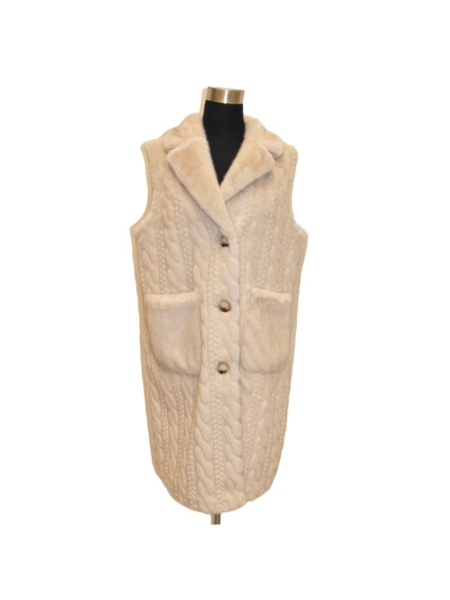 Gilet in ecopelliccia - GE910