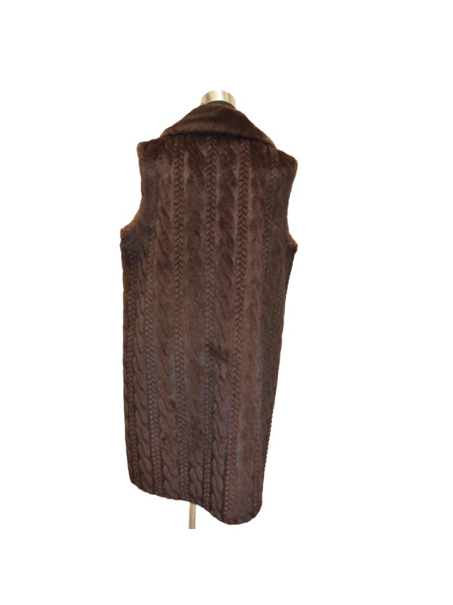 Synthetic fur gilet - GE910