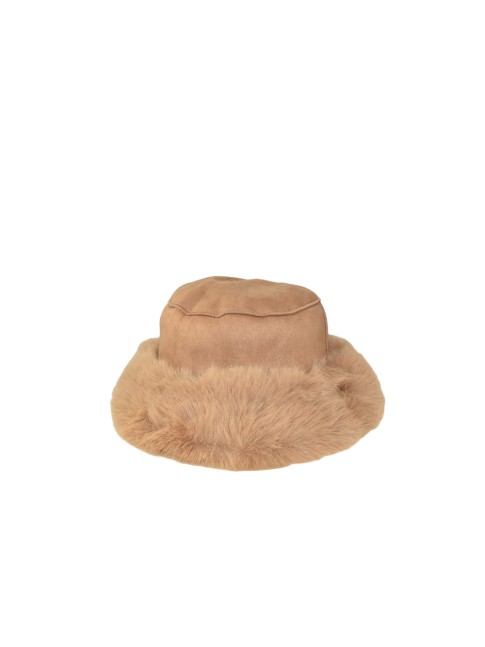 Synthetic fur woman hat  -...