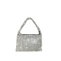 Woman pochette clutch with strass - A2463