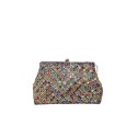 Pochette donna con strass - P6018