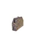 Woman pochette clutch with strass - P6018