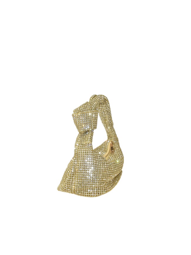 Woman shoulder clutch with strass - 2451