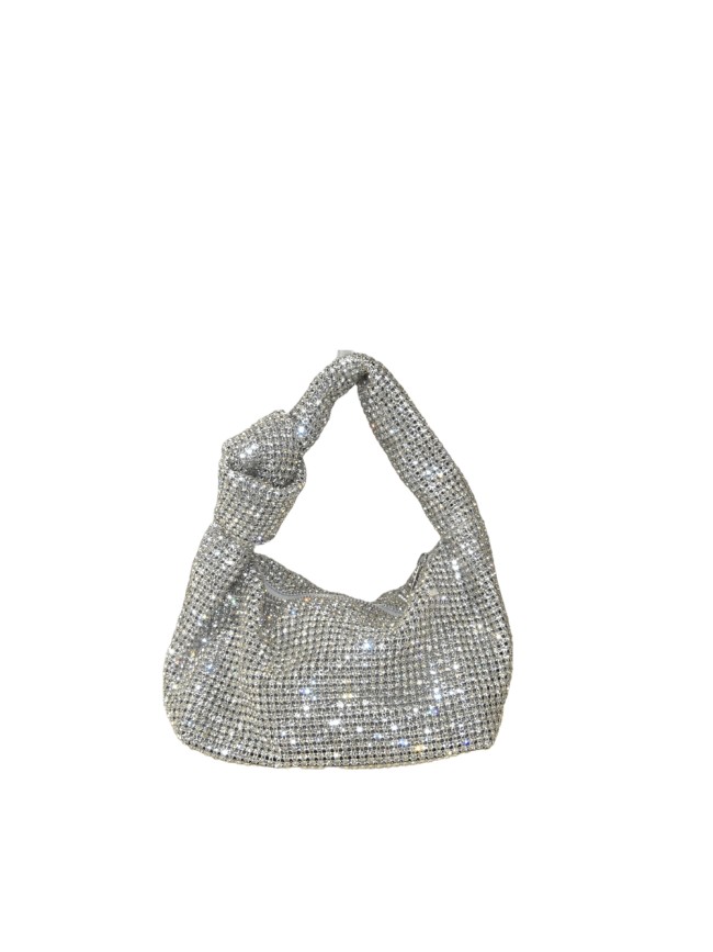 Woman shoulder clutch with strass - 2451