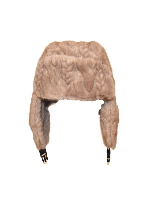 Synthetic fur woman hat  -...