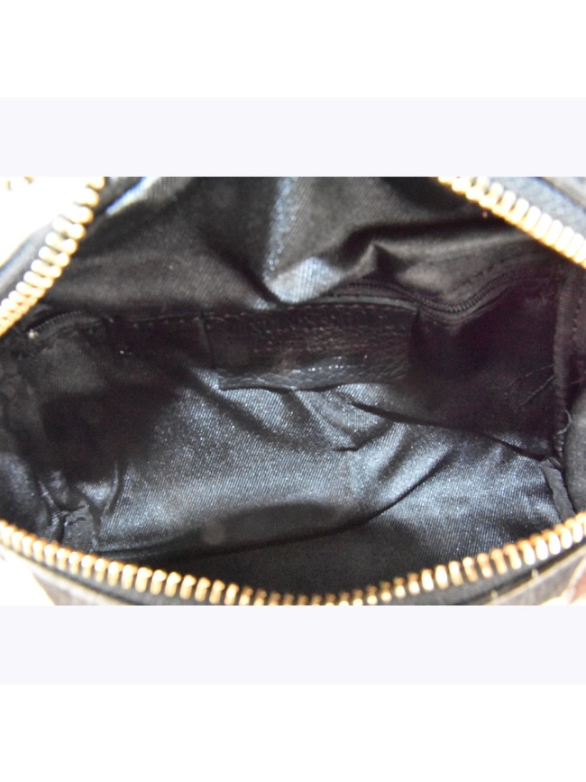 Leather fur handbag with shoulder... Leather fur handbag with shoulder...