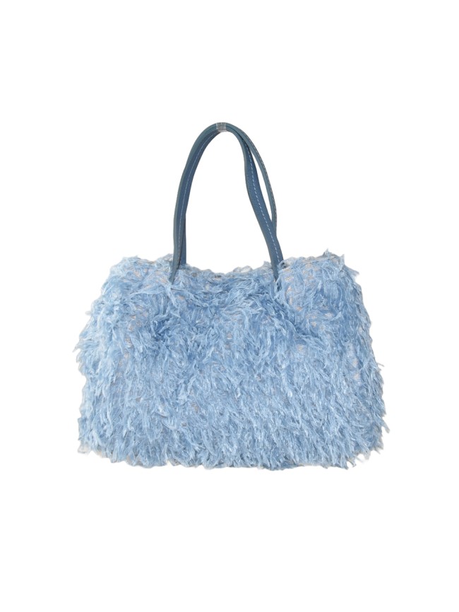 Borsa a spalla donna in pelle con...