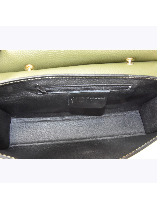 Borsa a spalla donna in pelle con...