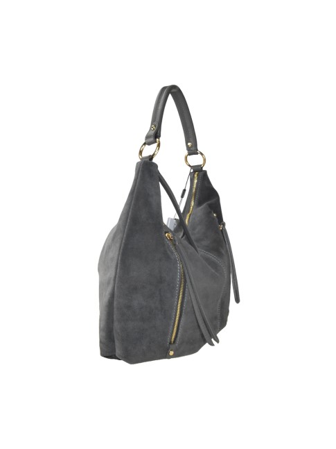 Woman suede leather... 2
