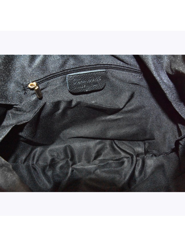 Woman suede leather shoulder bag -...